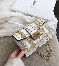 Load image into Gallery viewer, Chain Studded Crossover Bag