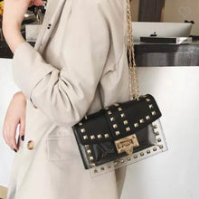 Load image into Gallery viewer, Chain Studded Crossover Bag