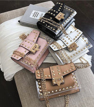 Load image into Gallery viewer, Chain Studded Crossover Bag