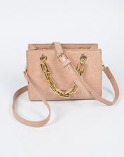 Load image into Gallery viewer, Faux Croc Chain Purse
