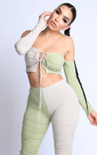 Load image into Gallery viewer, Pretty &amp; Paid Crop Top Set
