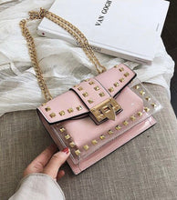 Load image into Gallery viewer, Chain Studded Crossover Bag
