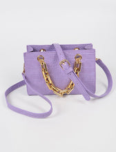 Load image into Gallery viewer, Faux Croc Chain Purse

