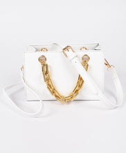 Load image into Gallery viewer, Faux Croc Chain Purse
