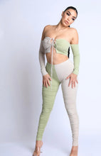 Load image into Gallery viewer, Pretty &amp; Paid Crop Top Set
