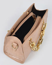 Load image into Gallery viewer, Faux Croc Chain Purse
